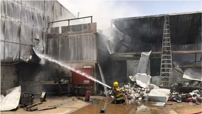 കുവൈത്തില്‍ സ്‌ക്രാപ് യാര്‍ഡില്‍ തീപിടിത്തം; അഞ്ചുപേര്‍ക്ക് പരിക്ക്