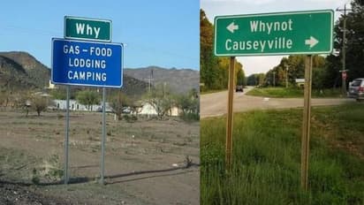 കോണ്ടം, നോ നെയിം, വൈ, വൈ നോട്ട്; വിചിത്രമായ പേരുകളുള്ള സ്ഥലങ്ങൾ