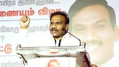 மாநில சுயாட்சி இல்லையென்றால் !!  தனி தமிழ்நாடு கேட்போம்.. ஸ்டாலின் முன்னிலையில் மிரட்டல் விடும் ஆ.ராசா..?