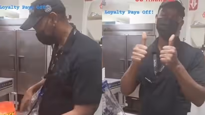 'ഒരു അവധി പോലുമില്ലാതെ 27 വര്‍ഷം ജോലി ചെയ്തതിന് ലഭിച്ച അംഗീകാരം'