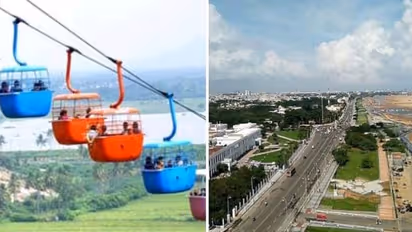 தமிழக அரசின் சூப்பர் திட்டம்.! மெரினா கடற்கரையை ரோப் கார் மூலம் 3 கி.மீ சுற்றிபார்க்கலாம்.? ஆராயும் அதிகாரிகள்