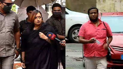 ഗൂഢാലോചന കേസ്: അറസ്റ്റിനെ ഭയക്കുന്നില്ലെന്ന് സ്വപ്‍ന, ചോദ്യം ചെയ്യലിന് ക്രൈംബ്രാഞ്ചിന് മുന്നിൽ ഹാജരായി