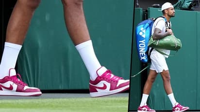 Wimbledon 2022: Aussie 'bad boy' Kyrgios defiant after flouting all-white dress code