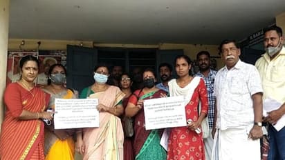 പണമടച്ചിട്ട് ഏഴ് മാസം, വൈദ്യുതി പോസ്റ്റും ലൈനുമില്ല, പഞ്ചായത്ത് പ്രസിഡന്റടക്കമുള്ള അംഗങ്ങളുടെ കെഎസ്ഇബി ഉപരോധം