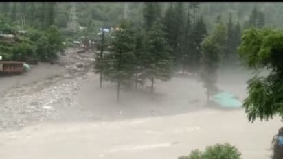 കുളുവിൽ മേഘവിസ്ഫോടനം, മിന്നൽ പ്രളയത്തിൽ 6 പേരെ കാണാതായി