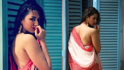 লাল টকটকে শাড়িতে লাস্যময়ী সোহিনী, চোখের ইশারায় প্রেমে পড়তে বাধ্য হবেন আপনিও