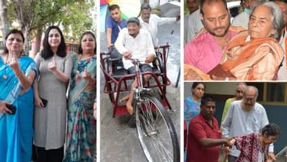 MP नगर निकाय चुनाव: कोई लंदन से आया वोट डालने तो कहीं दूल्हा-दुल्हन पहुंचे बूथ...देखिए बुजुर्गों का उत्साह