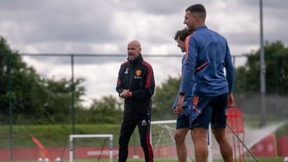 Man United players left gasping for breath in Erik Ten Hag's Ronaldo-less training session