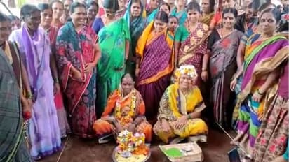 ಮಳೆಗಾಗಿ ಗೊಂಬೆಗಳ ಮದುವೆ ಮಾಡುವ ಸಂದರ್ಭದಲ್ಲಿ ಬಂದ ಮೇಘರಾಜ