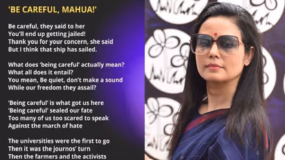 Mahua Moitra lashes out at critics, says 'Being careful is what got us here'