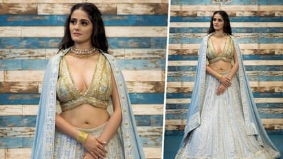 ‘Ghum Hai Kisikey Pyaar Meiin’ star Ayesha Singh oozes glamour in plunging neckline blouse; pics inside