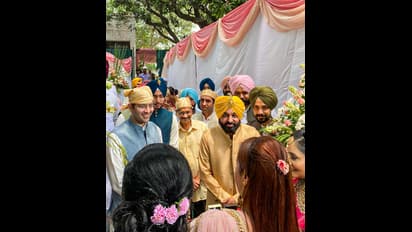 പഞ്ചാബ് മുഖ്യമന്ത്രിക്ക് മാംഗല്യം, വധു ഡോക്ടറാണ്; വിവാഹ ചിത്രങ്ങള്‍ കാണാം 