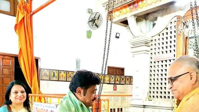 ರಾಯರಮಠದಲ್ಲಿ ಜಗ್ಗೇಶ್; ಪ್ರಮಾಣ ವಚನಕ್ಕೂ ಮುನ್ನ ದೇವರ ಆಶೀರ್ವಾದ ಪಡೆದ ನಟ 