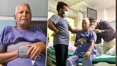 Lalu Prasad’s health condition improves, daughter Misa Bharti shares photo