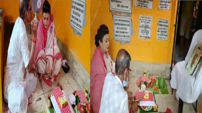 প্রবল জ্বর গায়েই তরুণ মজুমদারের শেষকৃত্য সম্পন্ন করলেন মানসকন্যা দেবশ্রী