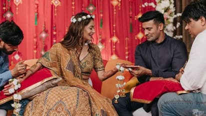 10 साल की डेटिंग के बाद शादी करने जा रहा है यह कपल, मेंहदी सेरेमनी की फोटो देख बोले फैंस, 'लड़की ब्यूटीफुल...'