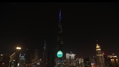 மண் காப்போம் இயக்கத்திற்கு ஆதரவாக  ‘புர்ஜ் கலிஃபாவில்’ லேசர் ஷோ! சத்குருவின் 2 நிமிட வீடியோவும் ஒளிபரப்பு