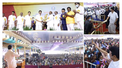 கோவையில் முதலமைச்சர் ஸ்டாலின்.! திமுகவில் இன்று இணையவுள்ள அதிமுக, பாஜக முக்கிய பிரமுகர்கள் யார் தெரியுமா..?