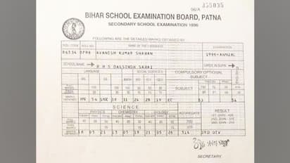 IAS officer shares class 10th mark sheet image; netizens inspired