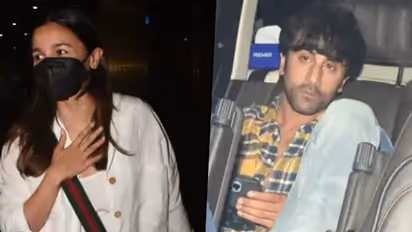 Ranbir Kapoor gets trolled for his DRUNK look at airport; Alia Bhatt landed in the city