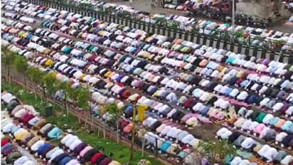 राजस्थान में दो साल के बाद खुशियों की ईद.... सड़कों पर इबादत में इतने सिर झुके कि कैमरे के लेंस कम पड़ गए