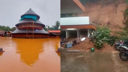 കാസര്കോട് ജില്ലയിൽ മഴ തുടരുന്നു, താഴ്ന്ന ഭാഗങ്ങളിൽ വെള്ളം കയറുന്നു