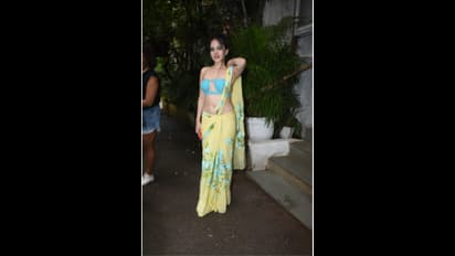 ತುಂಡುಡುಗೆ ಬದಿಗಿಟ್ಟು ಸೀರೆಯಲ್ಲಿ ಬಂದ ನಟಿ ಉರ್ಫಿ; ಫೋಟೋ ವೈರಲ್