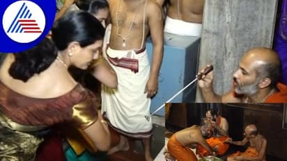 ಶ್ರೀ ಕೃಷ್ಣ ಮಠದಲ್ಲಿ ತಪ್ತಮುದ್ರಾ ಧಾರಣೆ; ಯತಿಗಳಿಂದ ಮುದ್ರೆ ಹಾಕಿಸಿಕೊಳ್ಳಲು ಮುಗಿಬಿದ್ದ ಭಕ್ತರು