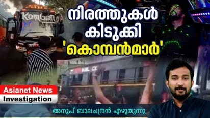 നിയമങ്ങള്‍ കാറ്റില്‍ പറത്തി 'കൊമ്പൻമാർ' വാഴുന്ന നിരത്തുകൾ