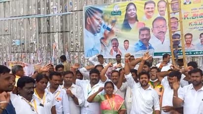 பாஜக போஸ்டர்கள் கிழிப்பு... திமுகதான் காரணம்... பாஜகவினர் பரபரப்பு குற்றச்சாட்டு!!