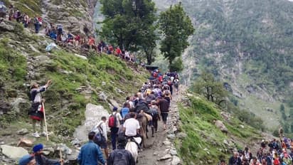 Amarnath Yatra temporarily halted due to rainfall in Kashmir;  check details