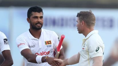 SL vs AUS : ഗോളില് ഇരട്ട സെഞ്ചുറി; കുമാർ സംഗക്കാരയുടെ റെക്കോർഡ് തകർത്ത് ദിനേശ് ചാന്ദിമല്