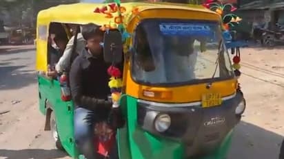 వామ్మో.. ఇది ఆటోనా.. లారీ నా ?.. ఒకే వాహ‌నంలో 27 మందిని చూసి ఖంగుతిన్న పోలీసులు