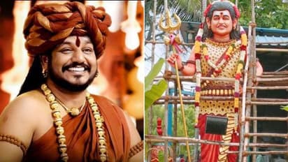 புதுச்சேரியில் நித்யானந்தாவுக்கு 18 அடி உயர சிலை..காவல்துறை ஷாக்.!