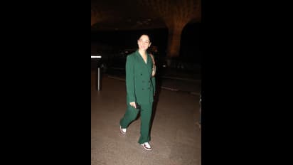 ಹಸಿರು ಬಣ್ಣದ ಸೂಟ್‌ ಧರಿಸಿ ರಾತ್ರಿ ಏರ್‌ಪೋರ್ಟ್‌ಗೆ ಬಂದ ತಮನ್ನಾ; ಬೇರೆ ಬಟ್ಟೆ ಇಲ್ವಾ?