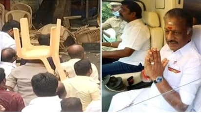 யாராயிருந்தாலும் வெட்டுங்கள்..! அடித்து உதையுங்கள்..! மைக்கில் பேசிய ஓபிஎஸ்- மாவட்ட செயலாளர் புகார்