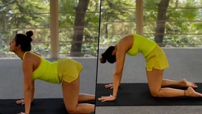 মানসিক চাপ কমাতে কী ধরণের শরীর চর্চা করবেন শিখে নিন মালাইকা অরোরার থেকে