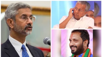 'കേന്ദ്രമന്ത്രി ജയശങ്കറിന്റെ സന്ദര്ശനത്തില് മുഖ്യമന്ത്രിയുടെ അസ്വസ്ഥത ഭയം കൊണ്ട് ': കെ സുരേന്ദ്രന്