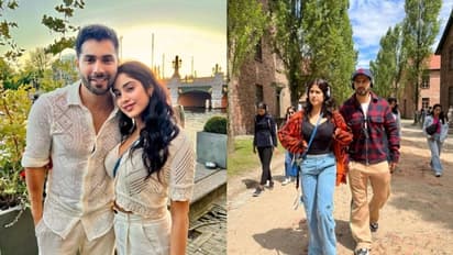 বাওয়ালের জন্য প্রস্তুতি নিতে পোল্যান্ডের  নাৎসি ক্যাম্প পরিদর্শনে বরুণ ধাওয়ান এবং জাহ্নবী কাপুর 