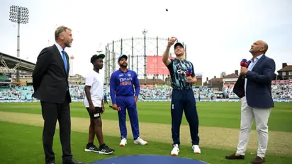 প্রথম একদিনের ম্যাচে টস ভাগ্য সাথ দিল রোহিতের, ইংল্য়ান্ডকে ব্যাটিংয়ের আমন্ত্রণ ভারত অধিনায়কের