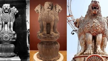 புதிய நாடாளுமன்ற கட்டிடத்தின் தேசிய சின்னம் குறித்த விமர்சனம்... மத்திய அமைச்சர் பதிலடி!!