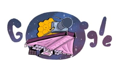 Google Doodle celebrates James Webb Space Telescope's deepest photo of universe