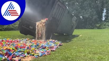  ಟ್ರಕ್‌ಗೆ ಬಿತ್ತು ಬೆಂಕಿ: 20 ಟನ್ ಆಲೂಗಡ್ಡೆ ಚಿಪ್ಸ್ ಭಸ್ಮ