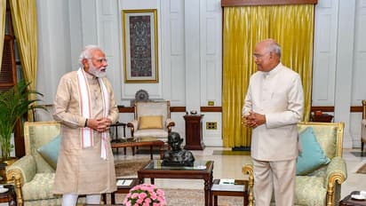 ರಾಷ್ಟ್ರಪತಿ ಕೋವಿಂದ್ ಭೇಟಿಯಾದ ಪ್ರಧಾನಿ, ಮಹತ್ವದ ಮಾತುಕತೆ!