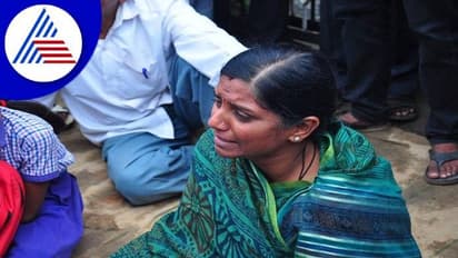 ಜಮೀನು ಸ್ವಾಧೀನಕ್ಕೆ ಪೊಲೀಸರು, ಶಾಸಕರ ಬೆಂಬಲಿಗರ ಅಡ್ಡಿ: ಡಿಸಿ ಕಚೇರಿ ಮುಂದೆ ಕಣ್ಣೀರಿಟ್ಟ ಮಹಿಳೆ