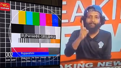 FACT-CHECK: Did protesters take over anchoring duties at Sri Lankan Govt's Rupavahini?