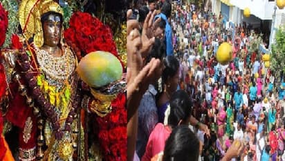 வெகு விமர்சையாக நடைபெற்ற மாங்கனித் திருவிழா… விழா கோலம் பூண்டது காரைக்கால்!!