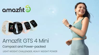 आ गई सबसे एडवांस्ड AMOLED डिस्प्ले वाली Amazfit GTS 4 Mini वॉच, फुल चार्ज में 15 दिन चलेगी