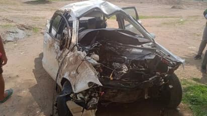 हरियाणा के नारनौल में भीषण हादसा: सेना के 5 जवानों की दर्दनाक मौत, कार के दोनों एयरबैग खुले, फिर भी नहीं बचे