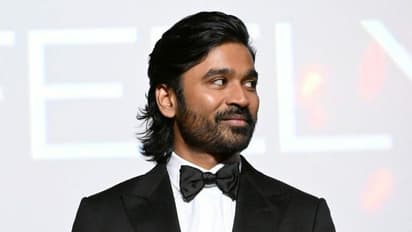 தாத்தா ரஜினியை போலவே இருக்கும் பேரன்... தனுஷுடன் 'தி கிரே மேன்' ப்ரீமியர் ஷோவில் கலக்கிய யாத்ரா - லிங்கா! 